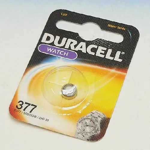 Duracell D 377 knoopcel batterij 1.55V 27mAh