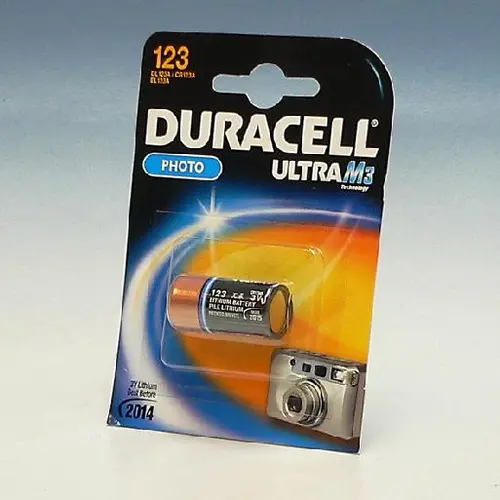Duracell DL123A Batterij 3.1v 1550mAh Lithium