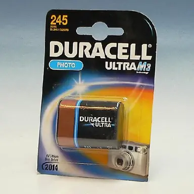 Duracell DL245 Blok batterij 6v 1550mAh Lith