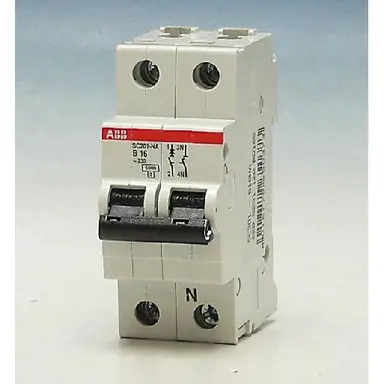 ABB SC 201 B16 NA Installatieautomaat B-kar 1P 2