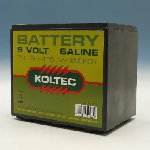 Koltec BATTERIJ 130AH Blok batterij 9v