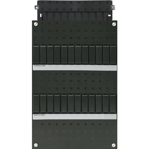 ABB Haf HLD33B/1 kast leeg 220x330mm voorzien van Busboard (2-rijen) 1-fase
