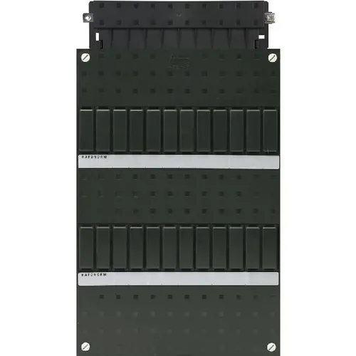 ABB Haf HLD33B/3 kast leeg 220x330mm voorzien van Busboard (2-rijen) 3-fase