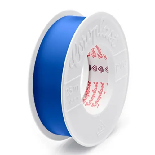 Coroplast CRP 25X25 BL tape serie 302 25mm x 25mtr d=0.15mm blauw