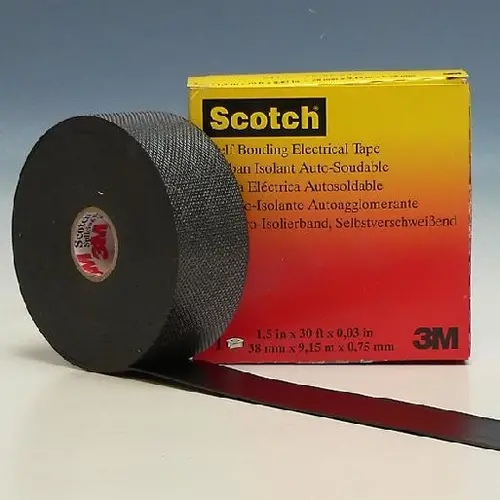 3M T23 38X9.1 BREED Tape 38mm x 9.1m Zwart d=0.75m