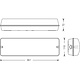 Ecolight EH-S25L Europrisma opbouw noodverlichtingsarmatuur LED 2,7W 5700K 270lm IP65