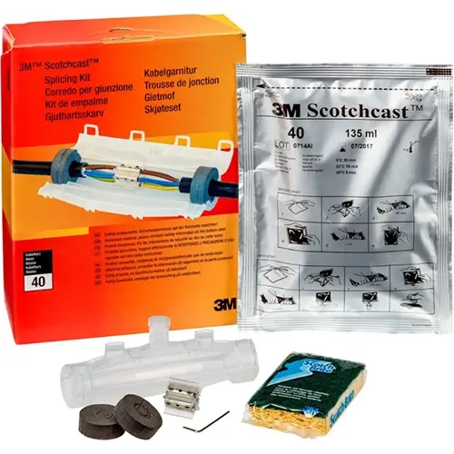 3M 92NBA1C gietmofpakket 5 x 1,5 - 6,0 mm² voor kabels met buitendiameter 10-22 mm