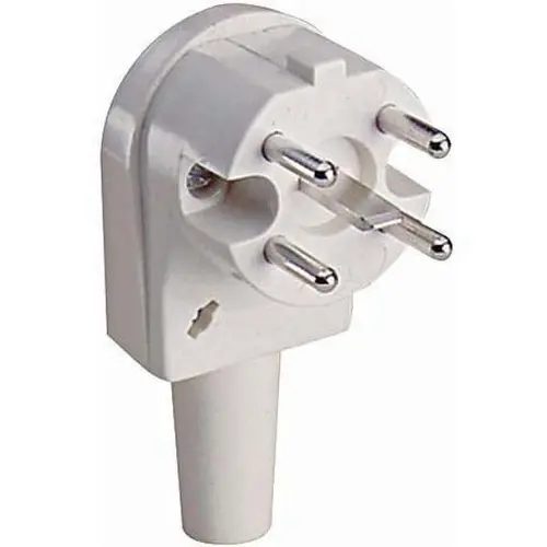 ABL 2407110 perilex steker 16A haaks creme