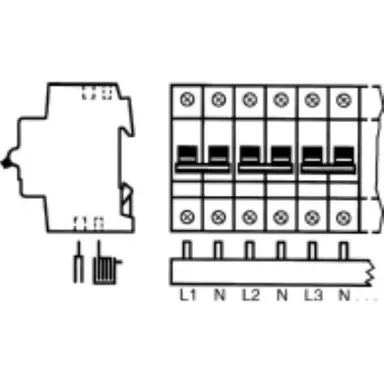 ABB PS4/12NA Kamrail 10mm2