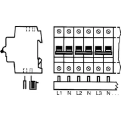 ABB PS4/12NA Kamrail 10mm2