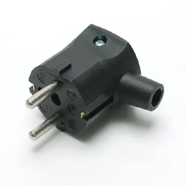 Kaiser 577/SW contactstop randaarde kunststof zwart