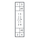 Eltako ER12-200-UC schakelrelais 2 NO potentiaalvrij 16A/250V. multispanning stuurspanning