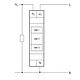 Eltako EVA12-32A kwh meter digitaal 1-fase 32A DIN-rail 3-velden display