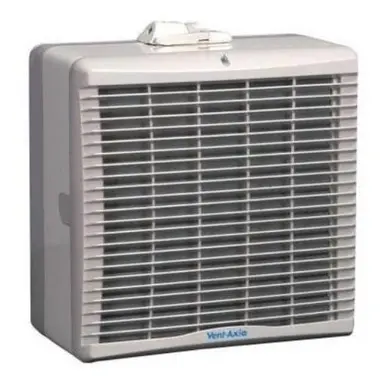Vent-Axia TX9WW Airfan 260mm raamventilator omkeerbaar 9 inch 795m3 230V