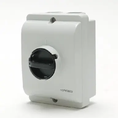 Norwesco ESWPX 416 werkschakelaar 4P 16A/415V M20 grijs IP65