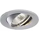 Lumiance 3083520 inbouwspot Trend 75 verstelbaar IP23 zilver GU10 fitting (exclusief lichtbron)