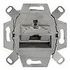 Rutenbeck 138104030 universele RJ45 data wandcontactdoos modular jack 1-voudig inbouw CAT5/6E