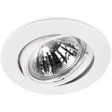 Arkos 0338-01-01W inbouwspot kantelbaar IP20 GU10-fitting excl. lichtbron wit mat