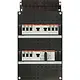 ABB Haf HAD3333-44K+H44 installatiekast 3f 6g kook