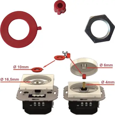 Swares dimmeradapt dimmer adapter set