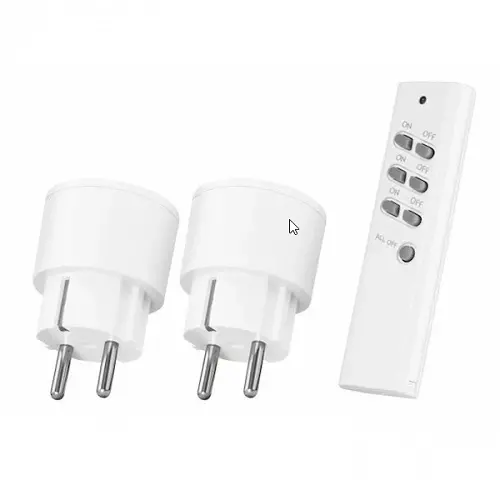 KlikAanKlikUit APC2-2300R set van afstandbediening + 2x contactdoossteker