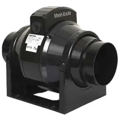 Vent-Axia LINEAIR 100T in-lijn heliocentrifugale buisventilator met timer 100 mm IP44