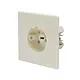 Power Plex PWP16CI Perilex wandcontactdoos inbouw 16A creme