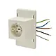 Power Plex PWP16COC deksel met perilex contactdoos 16A voor universele lasdoos
