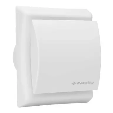 Itho Daalderop BTV-N201 T 98mm muurinbouwventilator met timer 80m3/h 230V wit