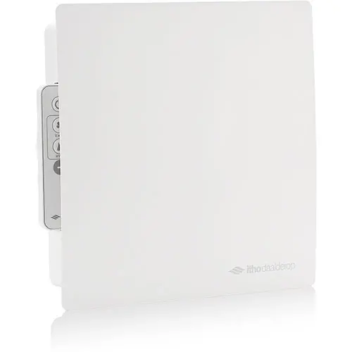 Itho Daalderop BTV-SSST SUPREME Supreme 98mm muurventilator met hygrostaat en timer 78m3 230W 2,8W