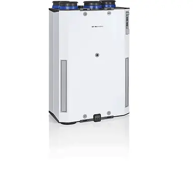 Itho Daalderop HRU ECO 300 R warmte terug win unit 3-standen met randaarde stekker diameter 150-160mm