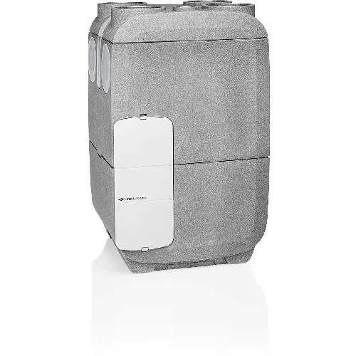 Itho Daalderop HRU 400 WTW-unit 400 m³/h met randaarde stekker 3 standen en geschikt voor zonering 180mm