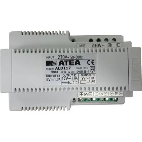 Atea ALD 117 voeding tbv traditioneel intercom systeem ALD117