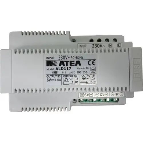 Atea ALD117 voeding tbv traditioneel intercom systeem