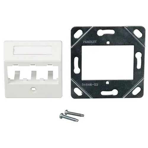 Panduit CHES3AWY adapter voor 3 Mini-com modules