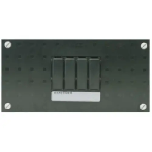 ABB Haf HLD11H lege kast 220x110mm 1 DIN-rail 77mm sleufbreedte 4 modulen