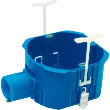 ABB Haf HW40-F 40 mm hollewand inbouwdoos met tunnel spruit 16/19 mm