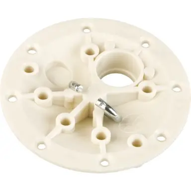 ABB Haf 3541 schroefdeksel met haak creme rond