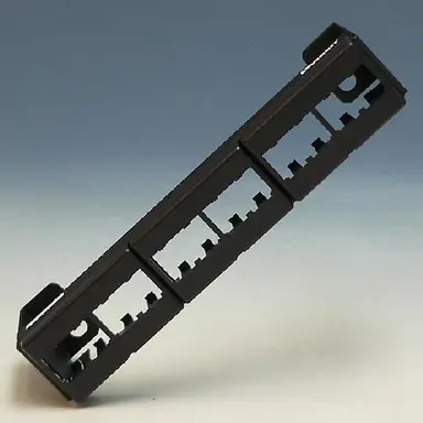 Panduit CWPP12WBL Patchpaneel  12pos.  Zwart -x-