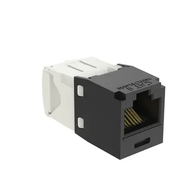 Panduit CJ688TGBL Jack module UTP RJ45 Cat.6 TG Mini-Com zwart