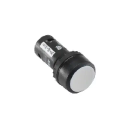 ABB CP1-10W-10 Drukknop Vlak Wit 1m   Rond