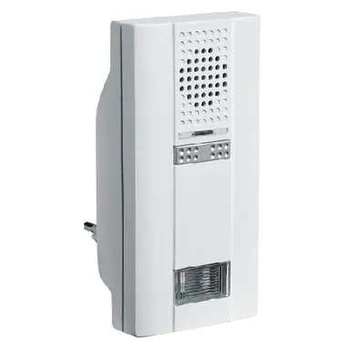 Grothe 714254 Mistral 400E gong met flits draadloos 500 meter wit 86dB