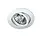 Rutec RUALU55371 tilt spot rond wit 83mm GX5,3 12-230V IP20 excl. lamp