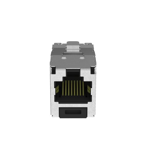Panduit CJS6X88TGY Jack Module RJ45 Cat6A TG shielded Black