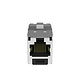 Panduit CJS6X88TGY Jack Module RJ45 Cat6A TG shielded Black