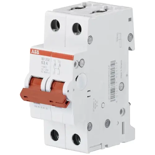 ABB SD202/40 lastscheider 2-polig 40A 440VAC 125VDC