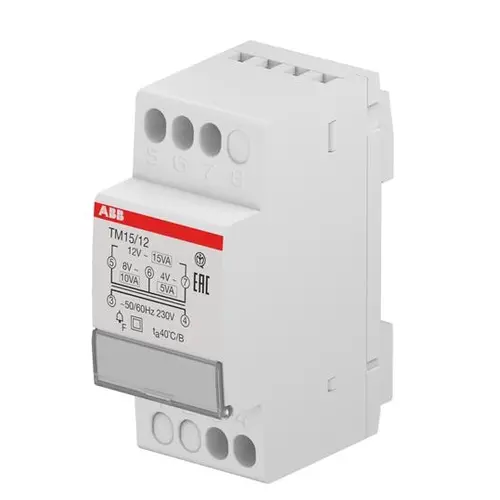 ABB TM10/24 beltrafo 12-24V 10VA DIN-railmontage