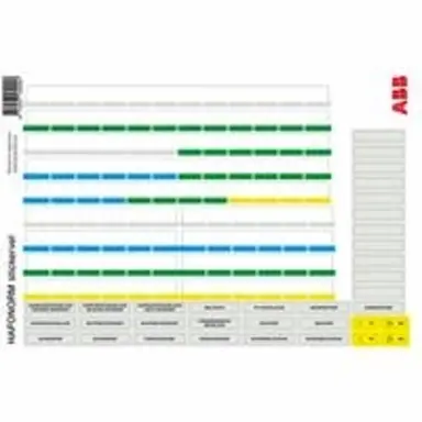 ABB Haf Stickervel Hafonorm stickervel hafonorm kasten
