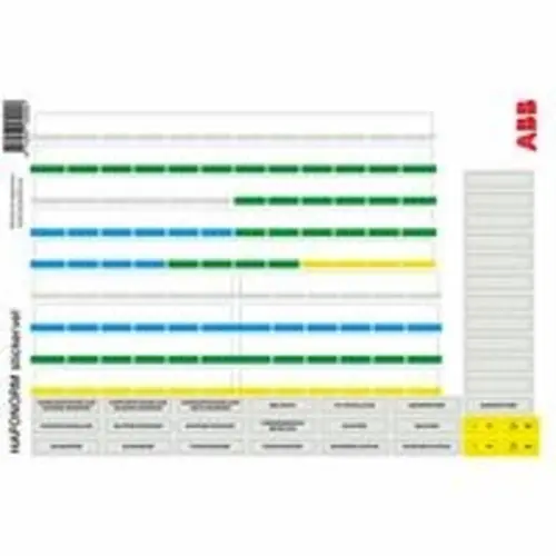 ABB Haf Stickervel Hafonorm stickervel hafonorm kasten