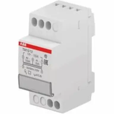 ABB TM15/24 beltrafo 12-24V 15VA DIN-rail montage